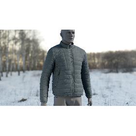 Mens Down Jacket 3 3D model